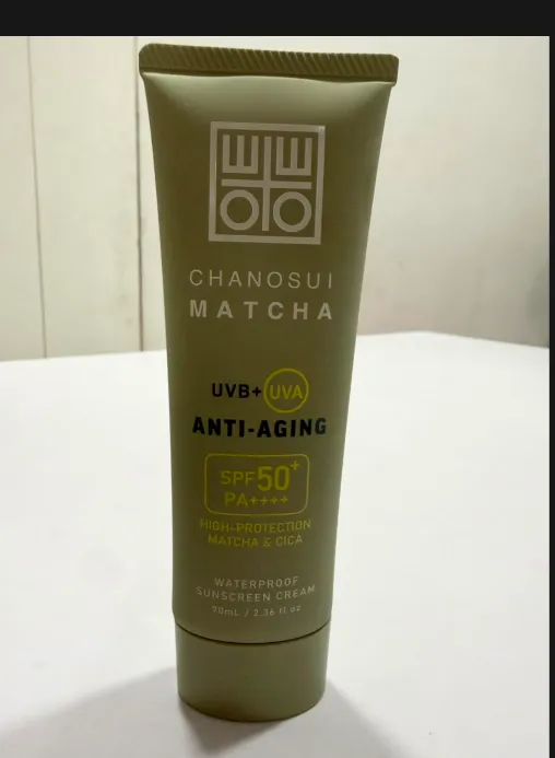 matcha antiaging sunscreen